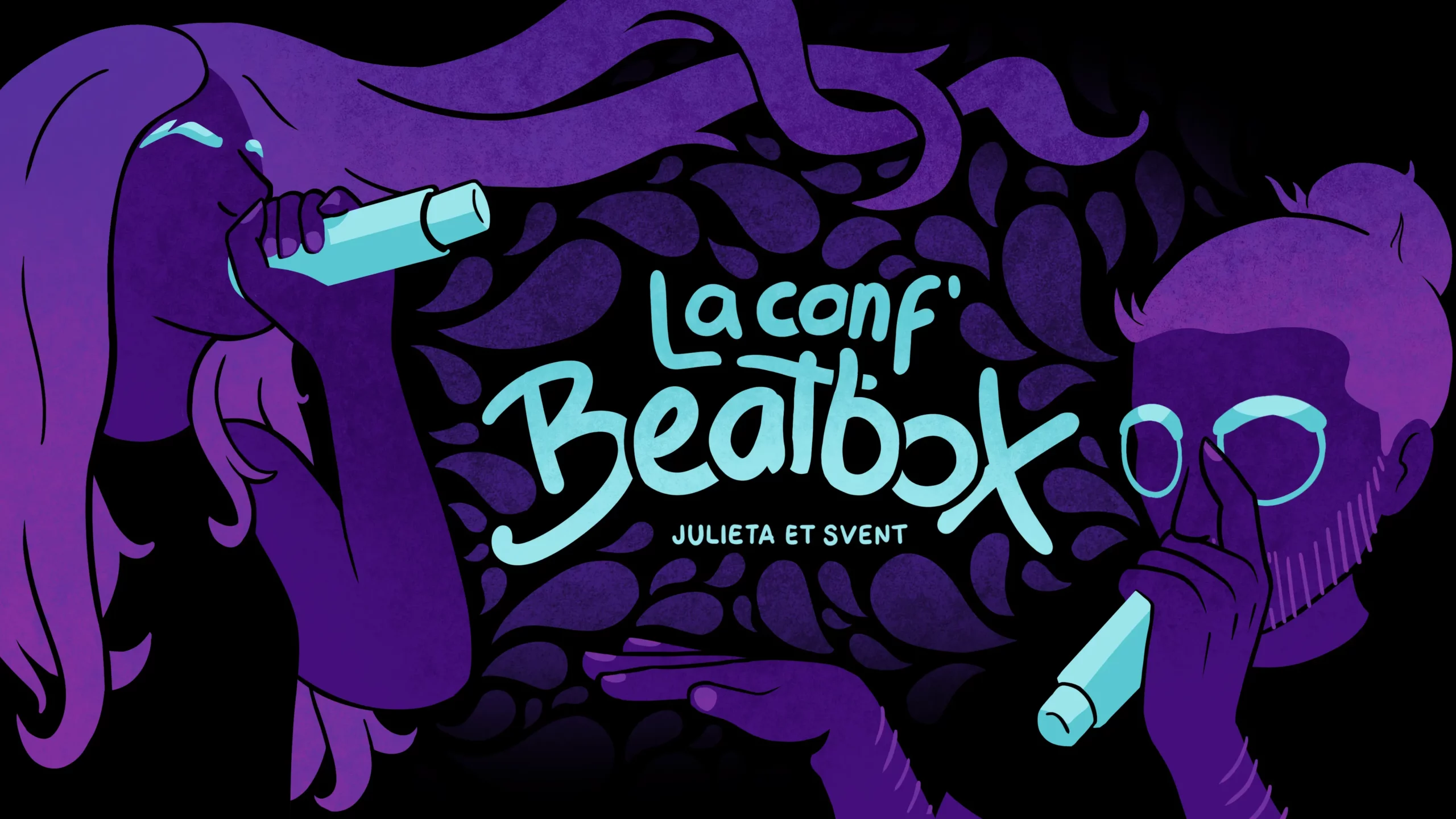Affiche la conf beatbox, spectacle de beatbox
